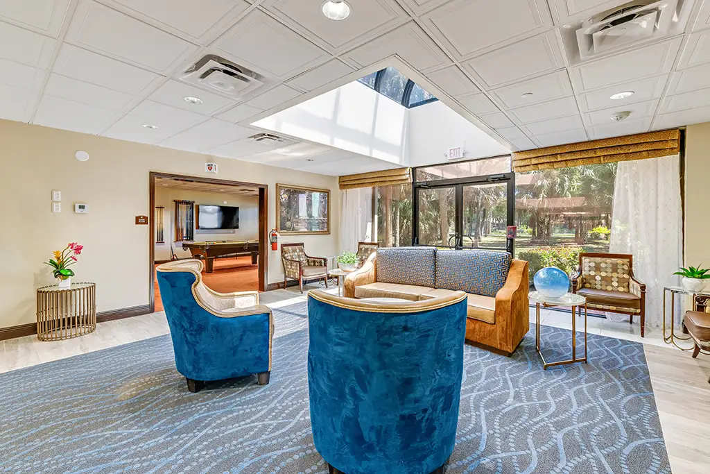 Common Area with Sofa and Chairs