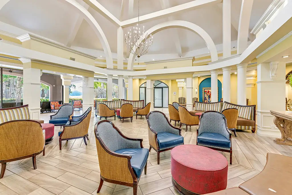 Sitting Area in Lobby