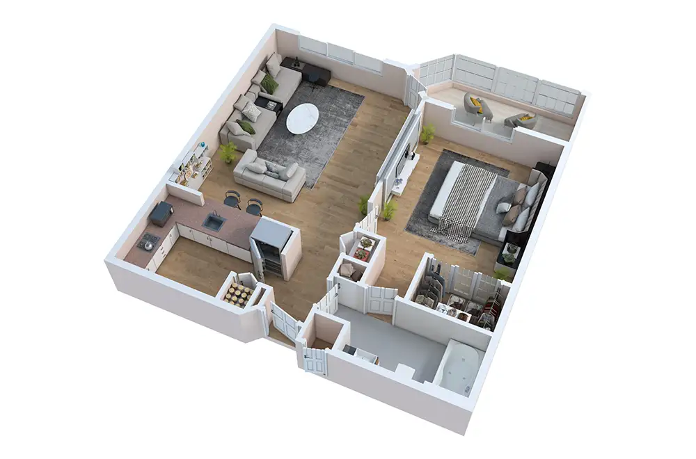 One Bedroom One Bedroom